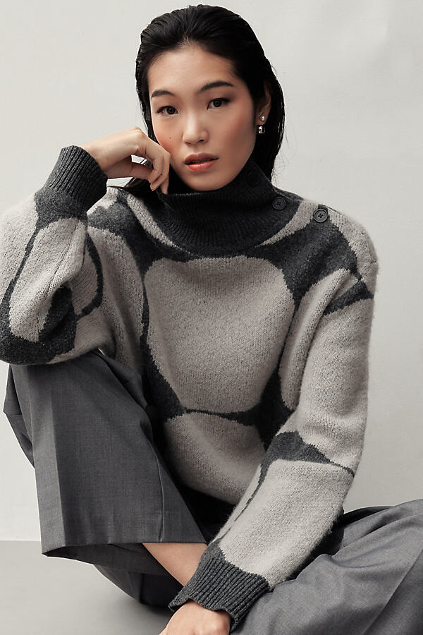 Marimekko Koralli Sweater Grey - ShopStyle