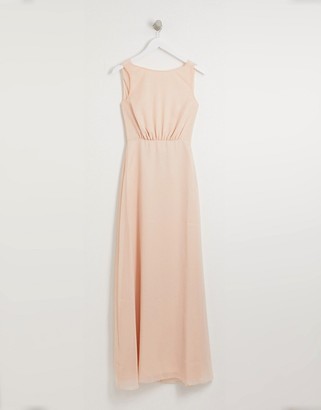 Maids To Measure bridesmaid maxi dress with draped low back