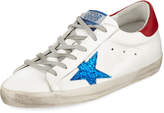 Thumbnail for your product : Golden Goose Superstar Glitter Low-Top Sneakers