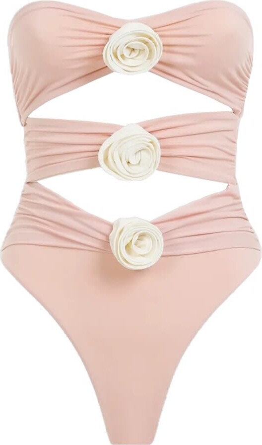 タンキニ La Reveche Vesna One Piece Swimsuit Vesna One Piece Black Ivory | La Revêche