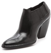 Thumbnail for your product : CNC Costume National Leather Low Booties