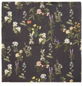 Thumbnail for your product : Preen by Thornton Bregazzi Set Of Four Floral-print Linen Napkins - Black Print