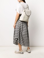 Thumbnail for your product : Brunello Cucinelli Leather Monili Embellished Backpack