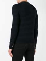 Thumbnail for your product : Saint Laurent striped crew neck jumper