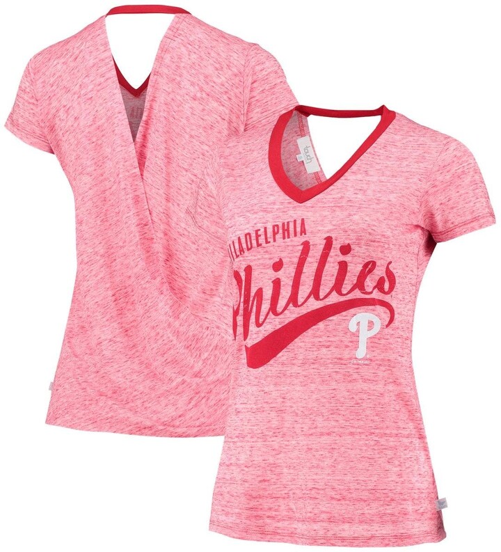 TOUCH BY ALYSSA MILANO Women's Touch Red Philadelphia Phillies