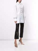 Thumbnail for your product : Thierry Mugler Oversized-Cuff Shirt