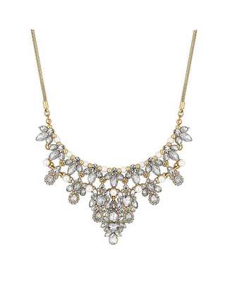 Hush Puppies Mood Crystal Cluster Ornate Necklace