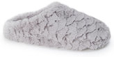 Thumbnail for your product : Cream Scallop Fur Padder Slipper