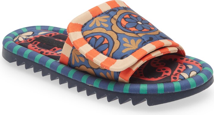 Farm Rio Puffy Slide Sandal - ShopStyle