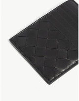 Thumbnail for your product : Bottega Veneta Intrecciato leather card holder