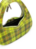 Thumbnail for your product : Coperni Tartan Baguette Bag