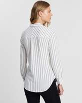 Thumbnail for your product : Dorothy Perkins Stripe Linen Shirt