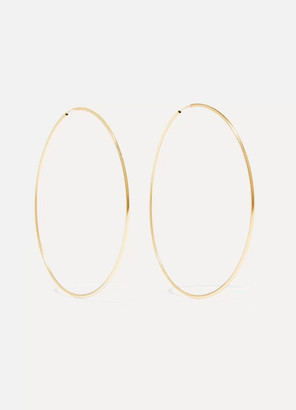 Loren Stewart Infinity 10-karat Gold Hoop Earrings