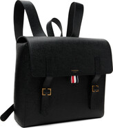 Thumbnail for your product : Thom Browne Black RWB Structured Backpack