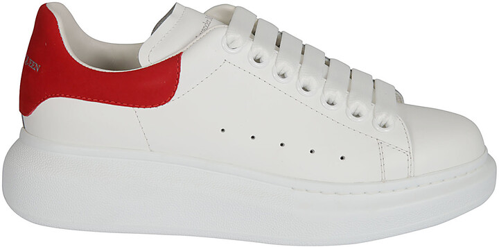 alexander mcqueen red sneakers