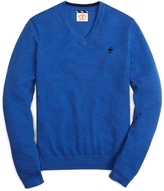 Thumbnail for your product : Brooks Brothers Supima® Pique Stitch V-Neck Sweater