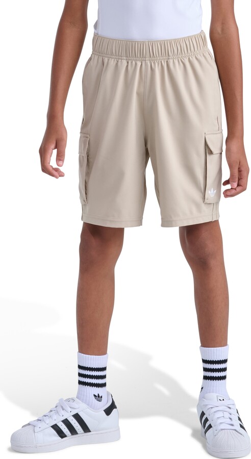 adidas Kids' OG Recycled Polyester Twill Cargo Shorts