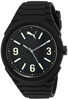 Puma '10359 Gummy' Quartz Black Casual Watch (Model: PU103592014)