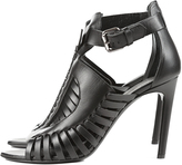 Thumbnail for your product : Proenza Schouler Woven Leather Sandal Heel