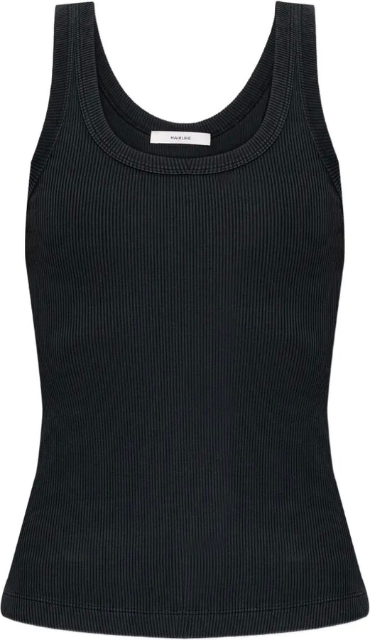 Haikure Gem ribbed-knit tank top