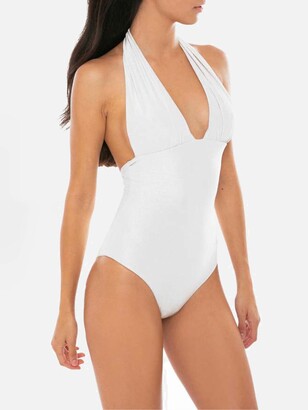 MC2 Saint Barth Woman White One Piece Swimsuit