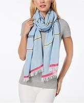 Thumbnail for your product : Echo Cabana Stripe Cotton Scarf & Cover-Up