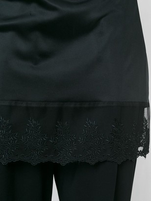Givenchy Lace Trim Skirt Trousers