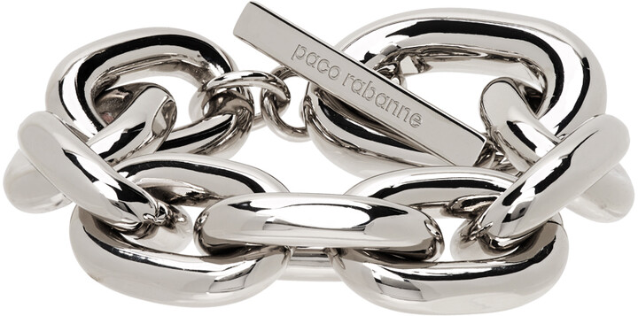 Paco Rabanne Silver XL Link Bracelet - ShopStyle