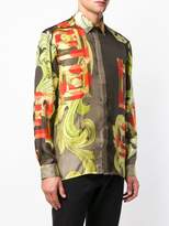 Thumbnail for your product : Versace printed satin shirt