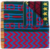 Thumbnail for your product : Burberry Kids patterned scarf