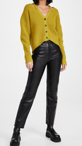 Thumbnail for your product : Proenza Schouler White Label Knit Cardigan with Button Back