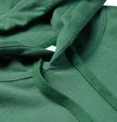 Thumbnail for your product : Leon Aimé Dore Logo-Print Loopback Cotton-Jersey Hoodie