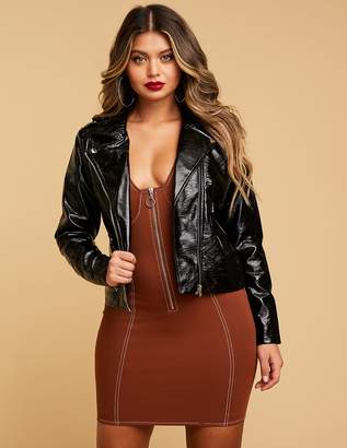 charlotte russe red jacket