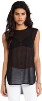 Thumbnail for your product : Vince Sleeveless Crew