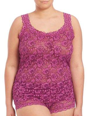 Hanky Panky Plus Cross-Dyed Unlined Cami