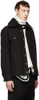 Thumbnail for your product : D.gnak By Kang.d Black Pinned Pocket Shirt Jacket