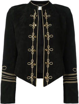 Saint Laurent military style blazer