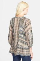 Thumbnail for your product : Gypsy 05 Geo Print Silk Blouse
