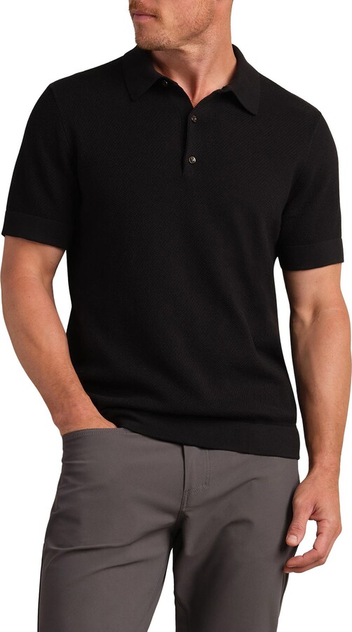 Resolve Piqué Polo Sweater