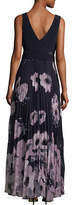 Thumbnail for your product : Xscape Evenings Printed Chiffon Floor-Length Gown