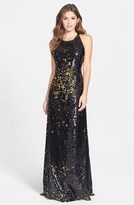 Thumbnail for your product : Milly 'LouLou' Stretch Sequin A-Line Gown