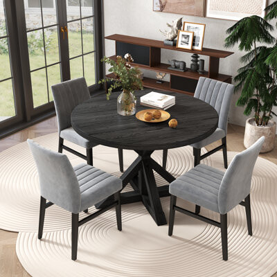 Lark Manor Delfida 5-Piece Round Dining Set