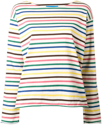 MiH Jeans Rainbow Stripe T-shirt
