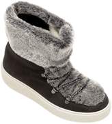 Thumbnail for your product : Victoria Faux Fur Ankle Boots - Grey