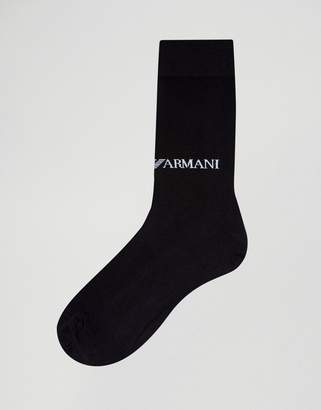 Giorgio Armani Emporio 2 Pack Sneaker Sock