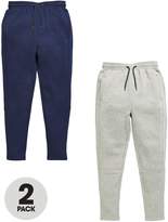 Thumbnail for your product : Very Boys Panel 2 Pack Jogging Bottoms