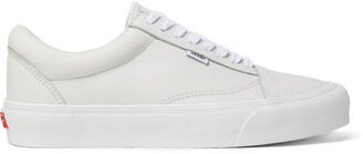 vans all white leather