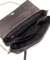Thumbnail for your product : Neiman Marcus Quilted Chain-Strap Crossbody Bag, Pewter