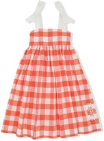 Thumbnail for your product : Fendi Kids Gingham Print Dress