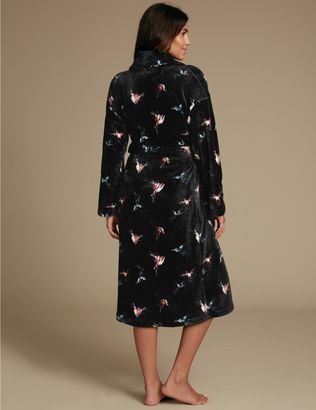 Marks and Spencer ShimmersoftTM Printed Dressing Gown